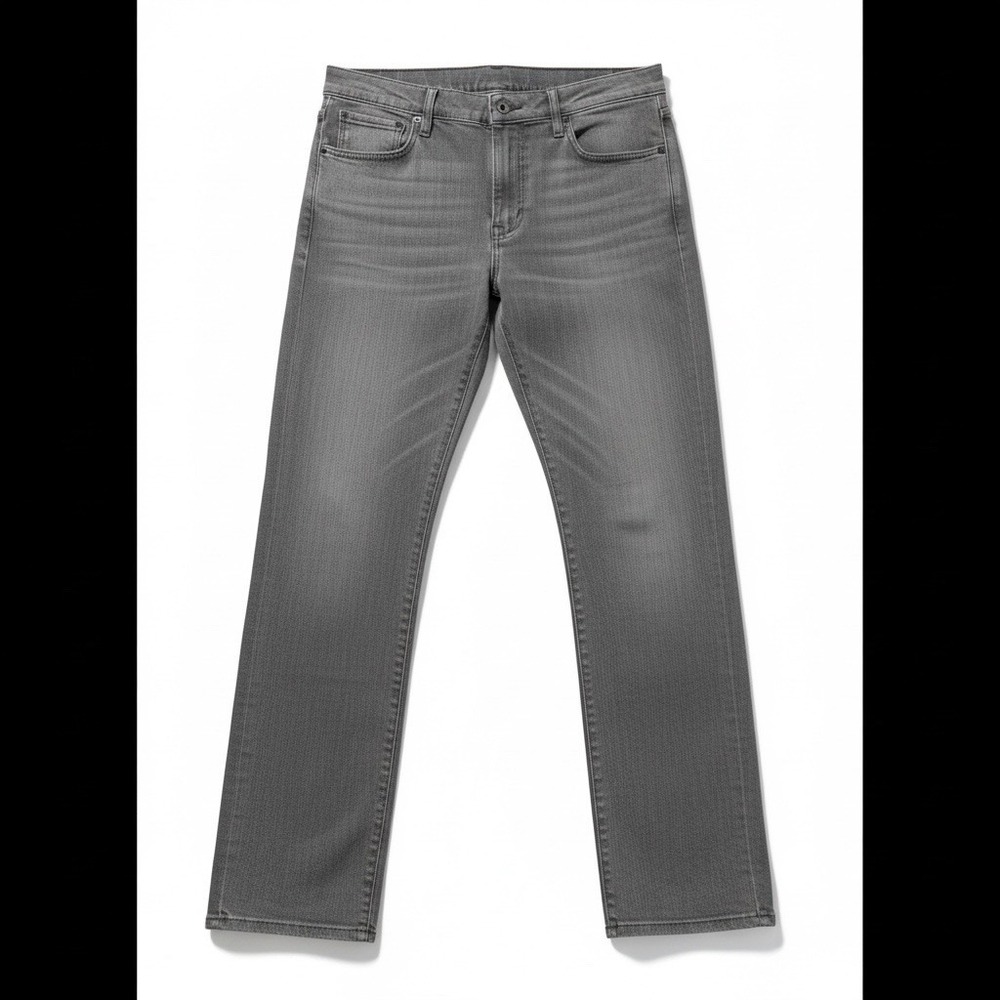Adam Levine The Dean Men's Gray Straight‎ Jeans Size 38X33